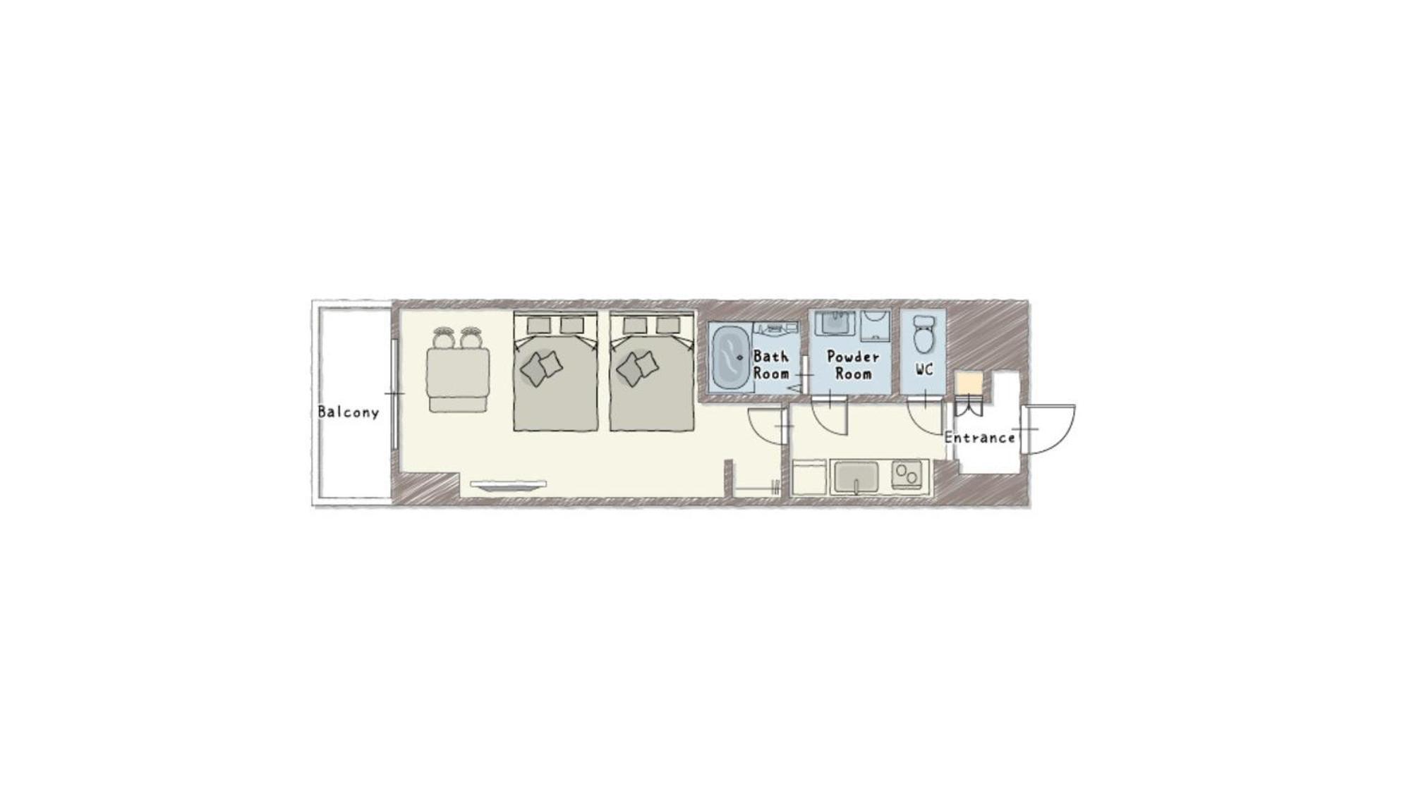 Hotel Abitare Namba West Oszaka Kültér fotó